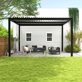 8610C Louver Pergola 10x13FT Aluminum Frame & Louvers