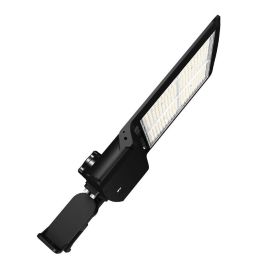 ZOHO 5TH GEN | LED Area Light | ADJ Wattage 200W/240W/300W | 51000 Lumens | 5000K | 120V-277V | Yoke Mount | Black Housing | IP65 | UL & DLC Listed