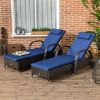 2PCS Reclining Chaise