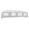 10*30FT Wedding Tent with 5 Removable Sidewalls,Outdoor Use for Party,Wedding,Marketplace