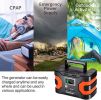 200W Peak Power Station, Flashfish CPAP Battery 166Wh 45000mAh Backup Power Pack 110V 150W Lithium Battery Pack Camping Solar Generator for CPAP Campi