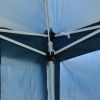 2 x 2m Two Doors & Two Windows Practical Waterproof Right-Angle Folding Tent Blue