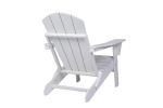 Folding Adirondack Chair, Relaxing Stackable Arm Rest Ergonomic HDPE All-Weather Adirondack Chair