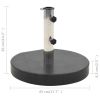 Parasol Base Granite 62.8 lb Round Black