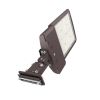 ZOHO 5TH GEN | LED Area Light | ADJ Wattage 200W/240W/300W | 51000 Lumens | 5000K | 120V-277V | Universal Bracket | Bronze Housing | IP65 | UL & DLC L