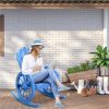 Garden lounge chairs-Blue