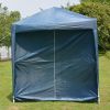 2 x 2m Two Doors & Two Windows Practical Waterproof Right-Angle Folding Tent Blue