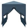 2 x 2m Two Doors & Two Windows Practical Waterproof Right-Angle Folding Tent Blue