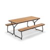 6 Feet Outdoor Picnic Table Bench Set for 6-8 People Be the first to review this product Item No: 13472895