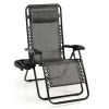 Outdoor Folding Zero Gravity Reclining Lounge Chair