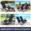 Outdoor Folding Zero Gravity Reclining Lounge Chair