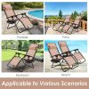 Outdoor Folding Zero Gravity Reclining Lounge Chair