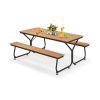 6 Feet Outdoor Picnic Table Bench Set for 6-8 People Be the first to review this product Item No: 13472895