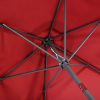 10 Feet Outdoor Patio Umbrella with Tilt Adjustment and Crank