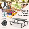 6 Feet Outdoor Picnic Table Bench Set for 6-8 People Be the first to review this product Item No: 13472895