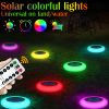 Solar Floating Pool Lights Waterproof Garden Solar Lighting 7 Colors Led Light Swimming Pool Light Garden Water Drift Lamp Decor