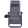 Outdoor Folding Zero Gravity Reclining Lounge Chair