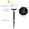 2/4/8pcs Led Solar Garden Light Solar Lamp Outdoor Waterproof Lawn Light Pathway Landscape Lamp For Home Yard Driveway Lawn Park